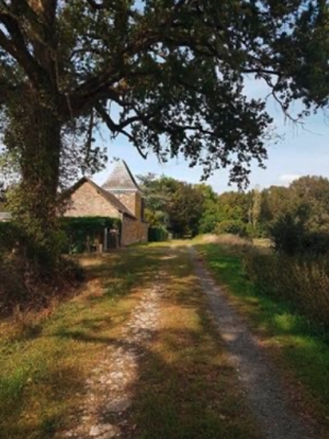 Manor House with Outbuilding and Land and Lake