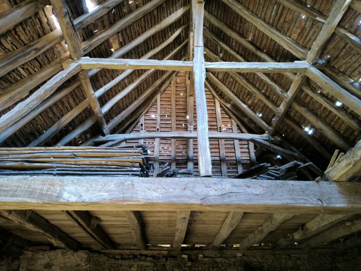 Farmhouse and Two Barns on One Hectare of Land