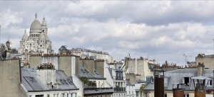 A Room with a View in Paris with View of Sacré-Coeur