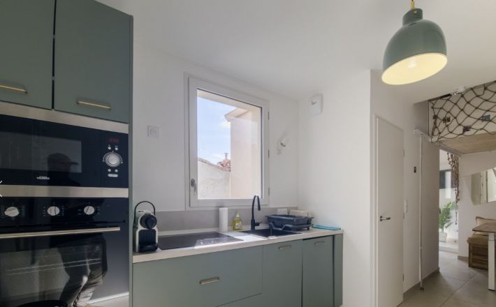 Apartment with Terrace by the Coast