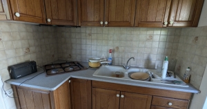 Charming and Cosy House with Bridge over Pond in Garden