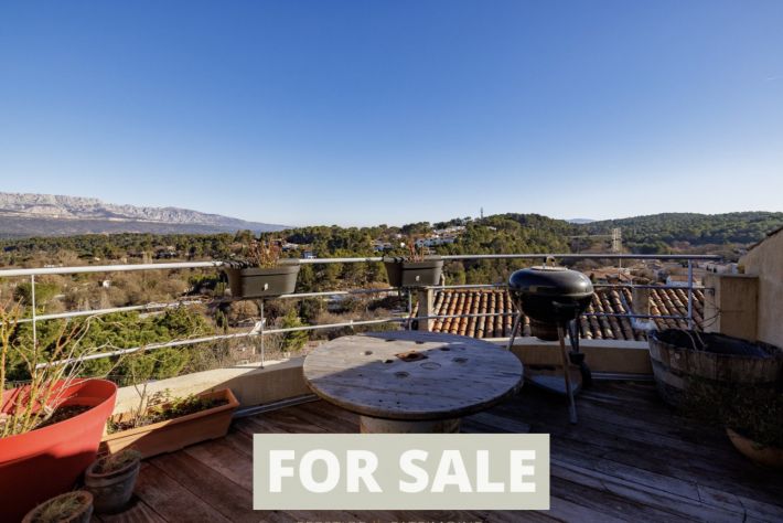 Upscale House with view of the Sainte-Victoire Mountain