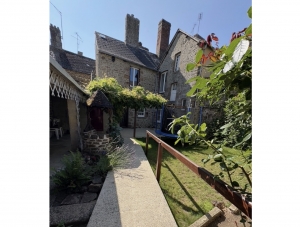 House with Garden in Medieval Village with Lake