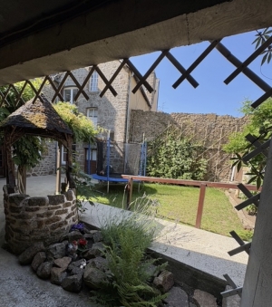 House with Garden in Medieval Village with Lake