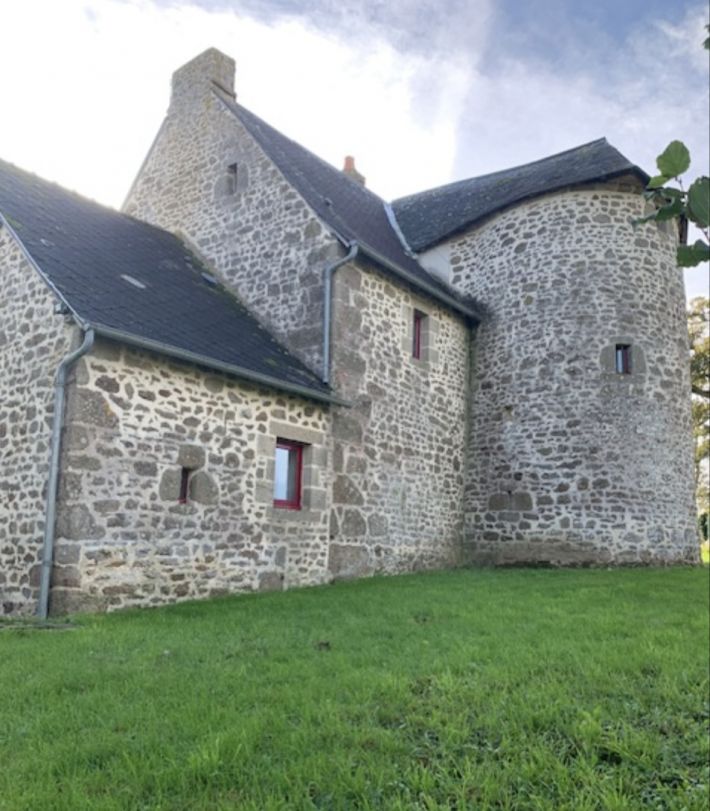 Manor House with Tower in the Countryside