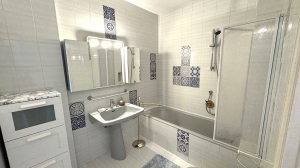 Apartment with Balconies and Sea View