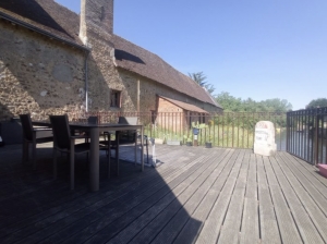 Town House in Superb Setting by the River Loir