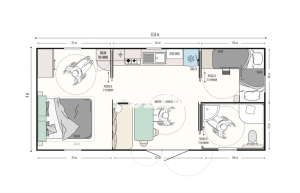 Mobile Home on Leisure Park, Ideal Holiday Home