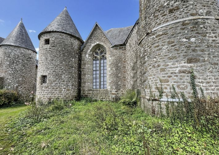 Country Manor House with Chapel and Many Outbuildings