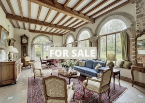 Country Manor House with Chapel and Many Outbuildings