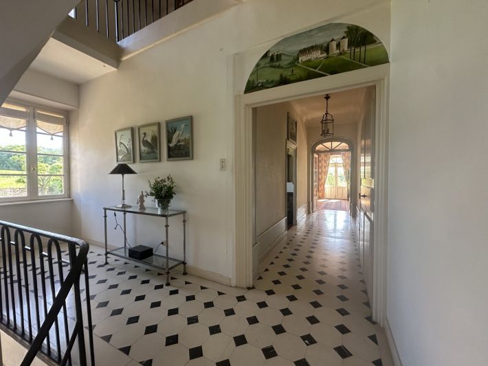 Vast Bourgeoise Manor House with Parkland Gardens