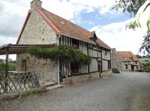 Detached Colombage House with Guest Cottage