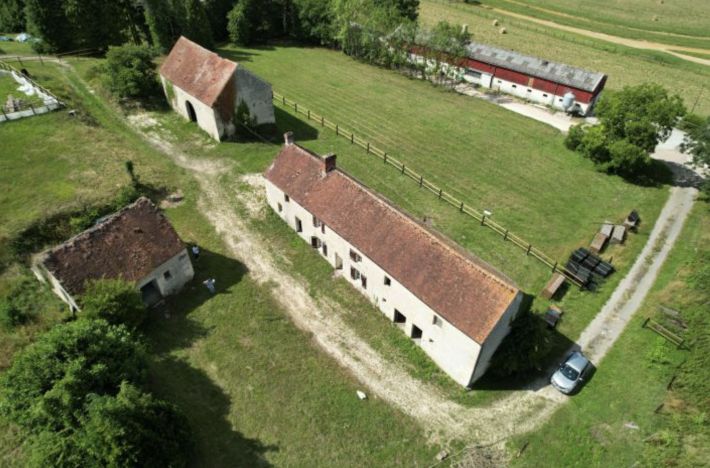 Countryside Longere House with Outbuildings and Land
