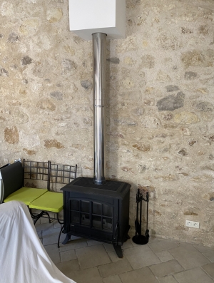 Stone House With Garage And Private Courtyard