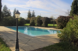 Chateau Style Property With Guest Gite, Pool and Riverside