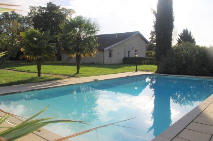 Chateau Style Property With Guest Gite, Pool and Riverside