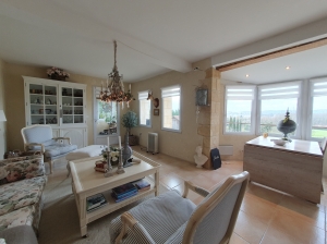 Main House and Two Guest Gites with Pool and Panoramic View