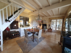 Main House and Two Guest Gites with Pool and Panoramic View