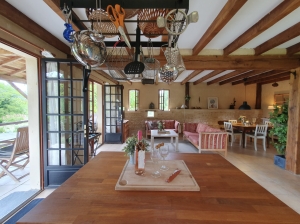 Main House and Two Guest Gites with Pool and Panoramic View
