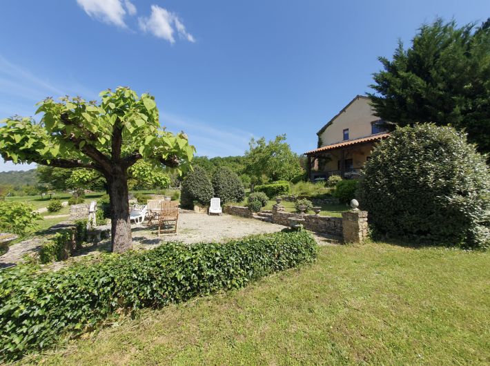 Main House and Two Guest Gites with Pool and Panoramic View