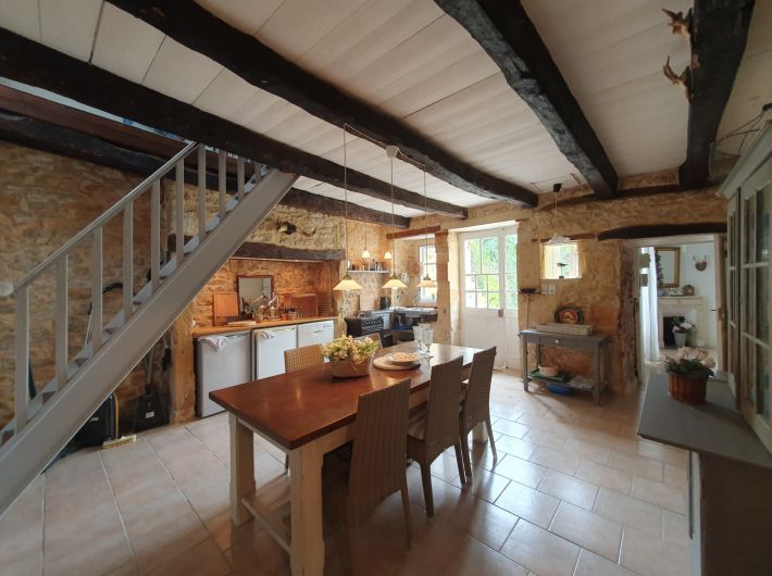 Main House and Two Guest Gites with Pool and Panoramic View