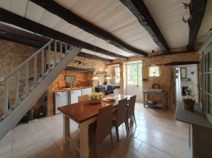 Main House and Two Guest Gites with Pool and Panoramic View