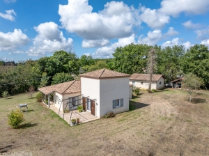 Detached Country House With Open Views and Land