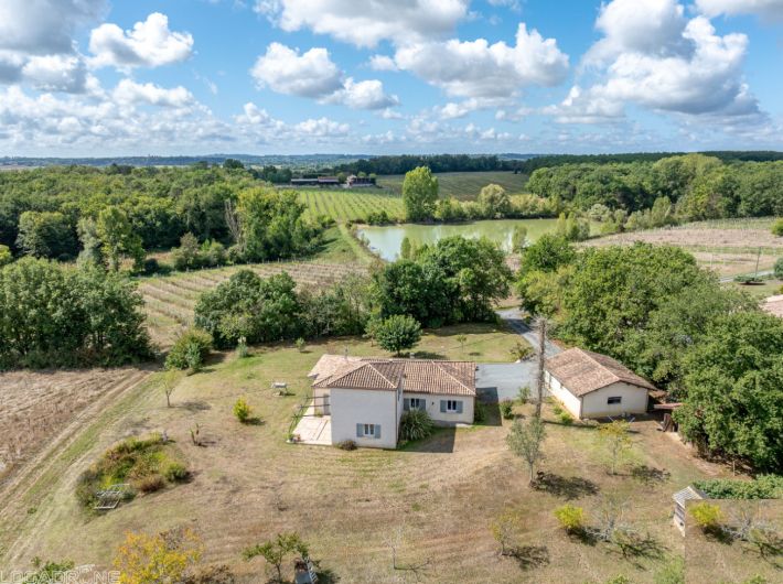 Detached Country House With Open Views and Land