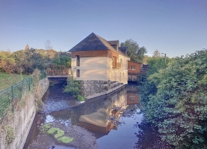 Former Water Mill, Second House and Pond