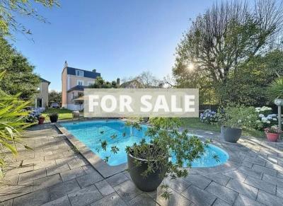 Manor House with Pool by the Coast