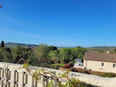 Beautiful Winegrower House With Garage, Terrace and Views Onto The Pyrenees