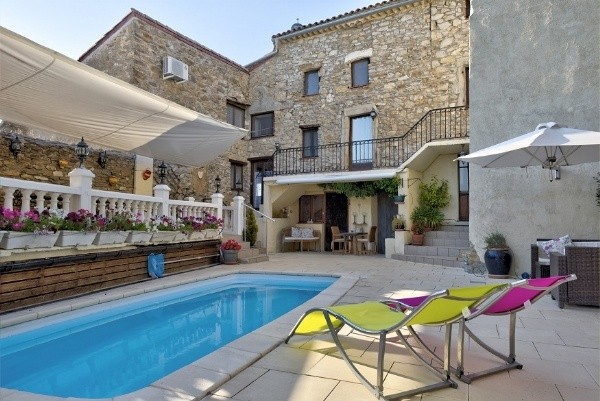 House Converted Into B&B With Pool and Courtyard