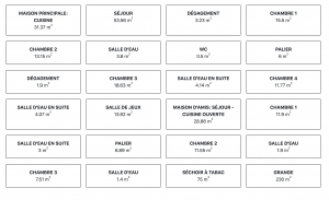 Main House, Guest Gite and Swimming Pool