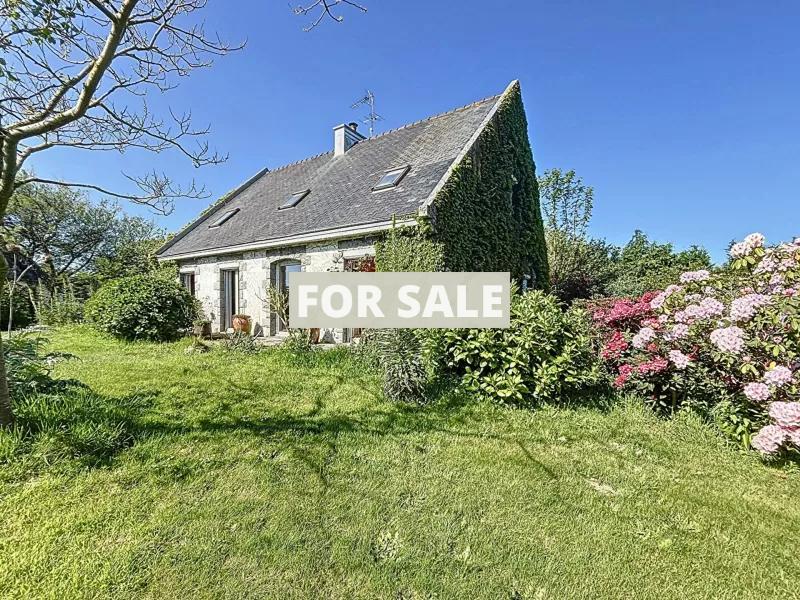 Detached Coastal House with Landscaped Garden