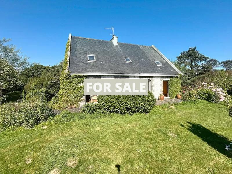 Detached Coastal House with Landscaped Garden