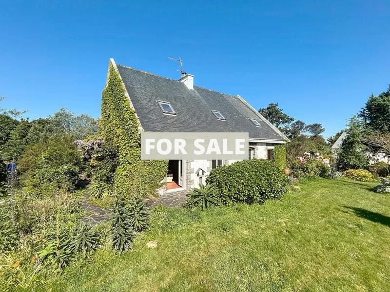 Detached Coastal House with Landscaped Garden