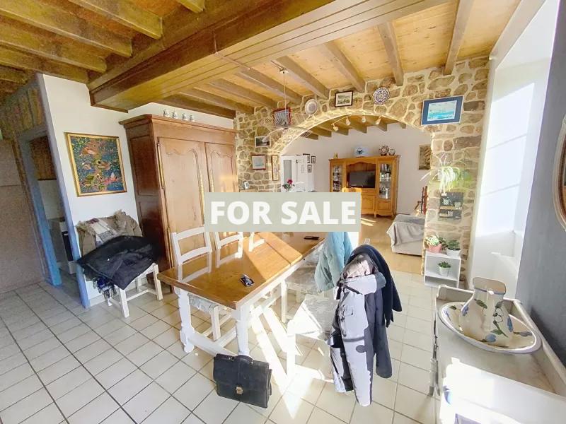 Former Farmhouse with Outbuildings and Open View