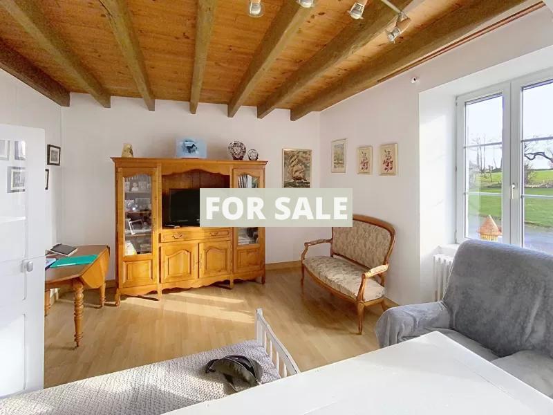 Former Farmhouse with Outbuildings and Open View
