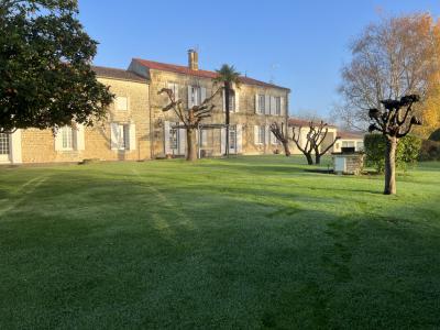 Charentaise Manor House with Parkland Gardens