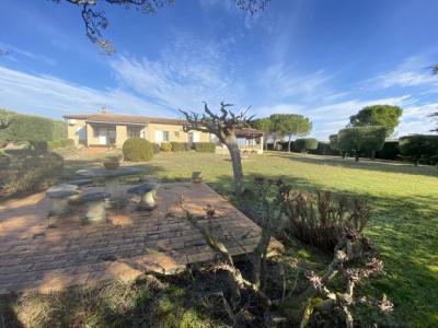 Superb Single Storey Villa Overlooking The Pyrenees