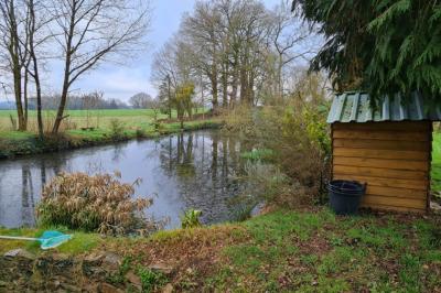 Detached Country House with Lake and Open Views