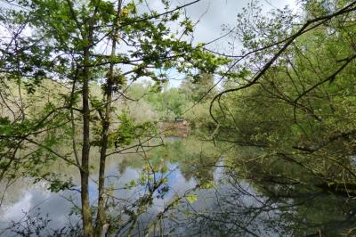 Land with Leisure Lake and Some Buildings